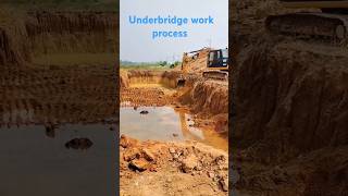 Underbridge work process part 1 अंडरब्रिज का कार्य पार्ट 1 shorts youtubeshorts [upl. by Yurik]