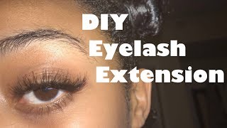 DIY Eyelash Extensions [upl. by Cleon]