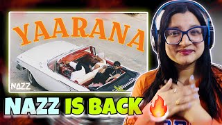 NAZZ  YAARANA Prod K28 Official Music Video  Reaction Video [upl. by Lissy9]