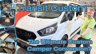 Ford Transit Custom Camper Van conversion [upl. by Dorca149]