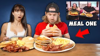 We Ate Like A My 600lb Life Couple For 24 Hours [upl. by Anual]