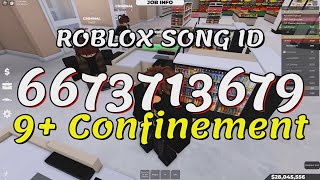 9 Confinement Roblox Song IDsCodes [upl. by Lyret463]