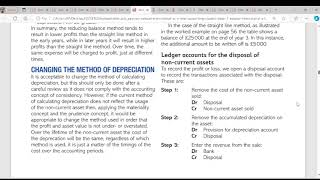 Accounting ASLevelDepreciation Methods of depreciation and effect on profit changing the method [upl. by Alioz]