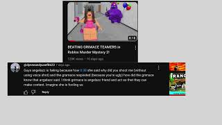 angelazz exposed for making scripted videos The cringiest Roblox youtuber [upl. by Xam]