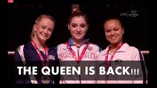 Aliya Mustafina 2019 Birmingham World Cup AllAround Final [upl. by Osbourne566]