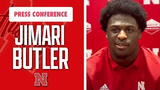 Nebraska football DL Jimari Butler previews fall camp I Nebraska Huskers I GBR [upl. by Earased895]