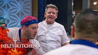 Raw Carbonara Infuriates Chef Ramsay as Chef Makes a Big Song amp Dance  Hells Kitchen [upl. by Ole]