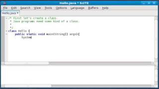 Java Development on Linux easy beginner tutorial [upl. by Komarek62]