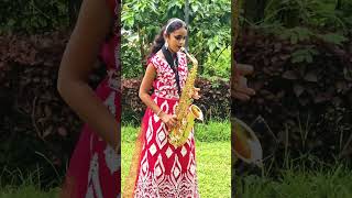 Gulabi sadi Saxophone saxophone music short gulabisadi song marathi mrunal [upl. by Nicko]