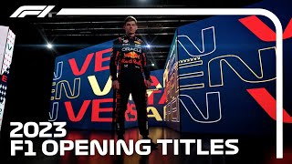 Introducing Our New 2023 F1 Opening Titles [upl. by Yrrol421]