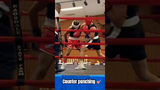 Counter punching 🎯 counterpunch boxing shortsfeed viralvideo [upl. by Attelra]