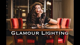 Glamour Lighting for a Photo Shoot How to Make Soft Beautiful Light [upl. by Neelra]