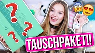 SKURRILES TAUSCHPAKET  TEST MIT LAURA 😍🎉 [upl. by Kerwinn639]