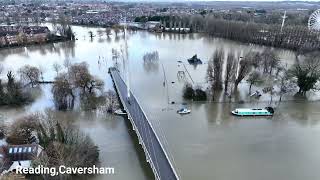 uk floods reading berkshire [upl. by Sara-Ann]