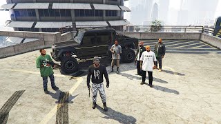 GTA 5 Bodyguards MOD Bodyguards VS EVERYONE [upl. by Fording]