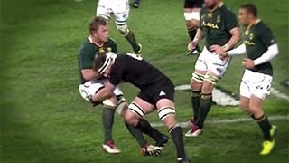 Kieran Read smashes Duane Vermeulen [upl. by Iene489]