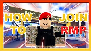 A Quick Guide On How To Join RMP Sharkuses British Army [upl. by Nozicka345]