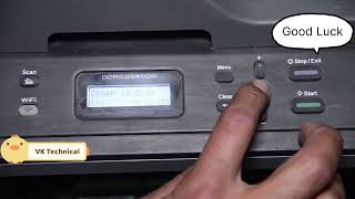 How To Reset Brother Printer DCPL2541DW Printer Drum Toner Reset [upl. by Randa]