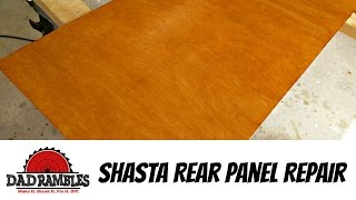 Restore a Vintage Shasta Camper Canned Ham  5 Real Panel  How To [upl. by Hertha289]