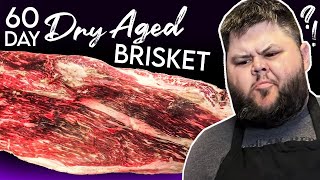 Trying Guga Foods 60 Day Dry Aged Brisket Is It As Good As He Says It Is guga dryaged beef [upl. by Crespi]