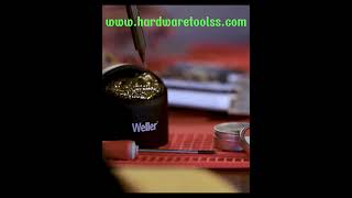 Weller Digital Soldering Station soldeing [upl. by Hewie672]