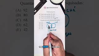 Nunca mais erre esse tipo de questão matematica raciociniologicoparaconcursos [upl. by Kaufmann]