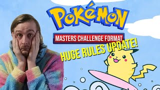 HUGE Masters Challenge Format rules update [upl. by Lach]