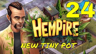 HEMPIRE WEED GROWING GAME  NEW TINY POT  PART 24  GAMEPLAY  iOSAndroid [upl. by Cherin589]