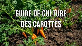 COMMENT CULTIVER DES CAROTTES [upl. by Nospmas]