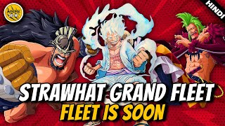 Luffys GRAND FLEET and their POWERS Explained in One Piece [upl. by Asabi]