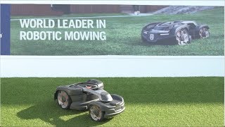 Live Launch of Automower® 435X AWD at MWC19 in Barcelona [upl. by Naujek636]