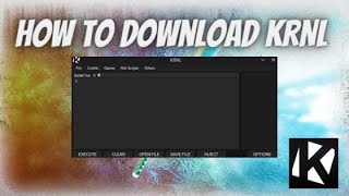 How To Download KRNL Roblox [upl. by Grieve827]