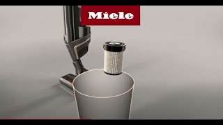 Triflex HX1  Nettoyage du filtre à poussières fines I Miele [upl. by Rector]