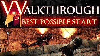 Dark Souls 2 Walkthrough  BEST POSSIBLE START [upl. by Yaral]