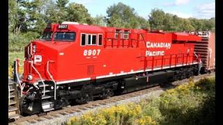 Fresh out of the Shop Brand New Canadian Pacific GEs HD [upl. by Olimpia]