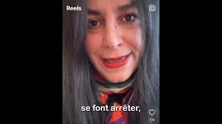 Marjane Satrapi a un message à lattention de Sandrine Rousseau  et vlaam dans sa g [upl. by Ainaj549]