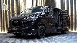 New Ford Transit Custom Crew Cab Limited  Agate Black  Rampage Vehicles [upl. by Dalli]