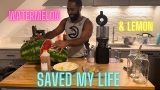 Juicing Recipes For Beginners Let’s Make Watermelon 🍉 Lemonade 🍋 [upl. by Azerila652]