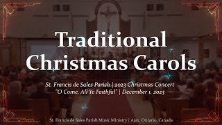 One Hour of Traditional Christmas Carols  SFDS 2023 Christmas Concert  Choir wLyrics  16 Songs [upl. by Bremser]