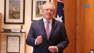 Australian PM Scott Morrison’s Message for Raisina Dialogue 2020 [upl. by Matusow]