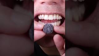 Can You Handle the Satisfying ASMR of Black Currant Pastilles🍬shorts funny trending [upl. by Hezekiah]