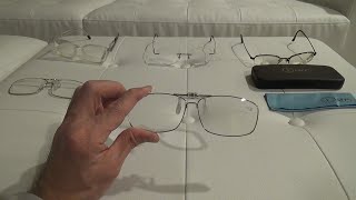 LUFF READING GLASSES CLIP ANTI BLUE LIGHT MAGNIFYING GLASS PORTABLE CLIPS CUSTOMER REVIEW [upl. by Pylle]