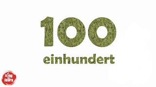 German 1100 Numbers Song Zahlenlied Zählen von 1 bis 100 Zahlenlied Zahlen Lernen [upl. by Llenahc]