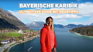 Walchensee Kochelsee in der Bayerischen Karibik  Ultimativer Guide mit Ausflugs und Wandertipps [upl. by Elocen]