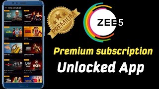 Download ZEE5 Premium MOD APK Latest Version  ZEE5 Premeium Subscription unlocked [upl. by Edecrem]