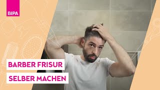 BarberFrisur richtig stylen Haartutorial mit BIPA [upl. by Abehs209]