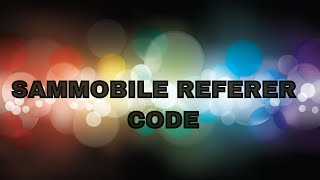 sammobile referer code [upl. by Elylrac]