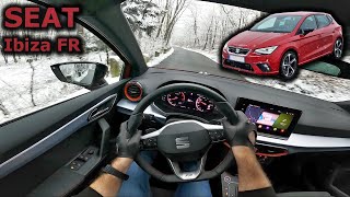 2021 SEAT Ibiza FR 15 TSI DSG facelift  POV test drive [upl. by Hagood]