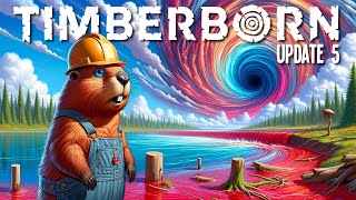 Timberborn Update 5 Parallel Dimensions amp Surviving Catastrophic Disasters [upl. by Ardeahp201]