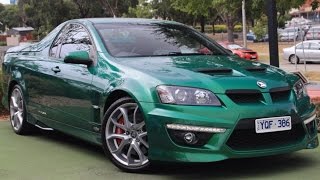 B6379  2011 Holden Special Vehicles Maloo E Series 3 R8 Utility Extended Cab 2dr Man 6sp 6 2i [upl. by Assital]